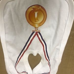 Bib for a first birthday baby